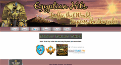 Desktop Screenshot of egyptianhits.com