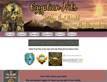 Tablet Screenshot of egyptianhits.com